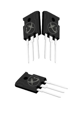 Controle do motor através de montagem de buraco IGBT Inverter Frequência de comutação 20KHz-60KHz