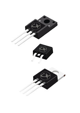 Diodos de Schottky de ultra baixa frequência VF TO-220F TO-220AB TO-263 para interruptores de RF