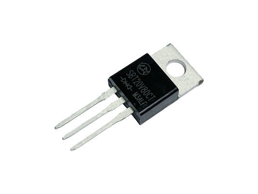 20A80V SBT20V80CT Velocidade de comutação rápida Diodos Schottky de baixa frequência VF para retificador