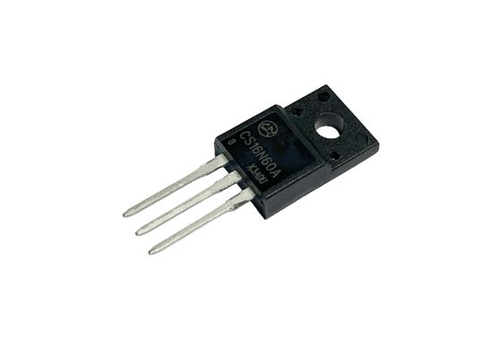 16A600V CS16N60A8 Mosfet de alta tensão para interruptor de energia Circuito de adaptador e carregador