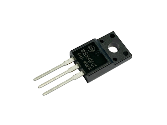 16A400V TO-220F Diodos de recuperação rápida 15-35ns Para retificador de potência MUR1640FCT