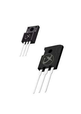 Tipo N Projeto de semicondutor de alta potência TO-220F com capacidades de comutação rápida