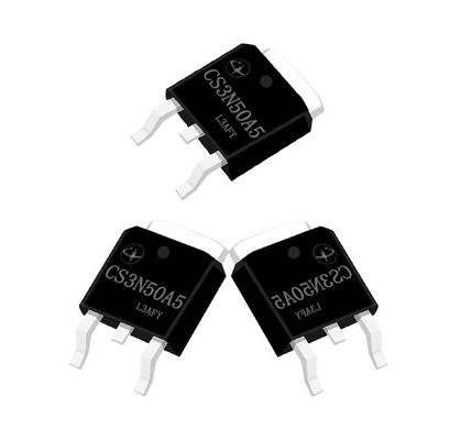 3A 500V 2.85Ω MOSFET de alta potência de canal N para secador de cabelo e adaptador