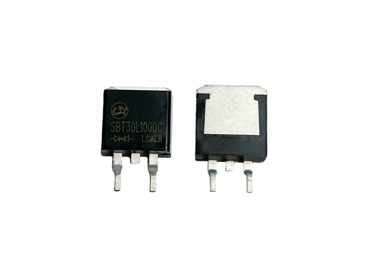 30A100V TO-263 SBT30L100DC Monte de superfície Diodos Schottky de baixo FV com baixas perdas de potência