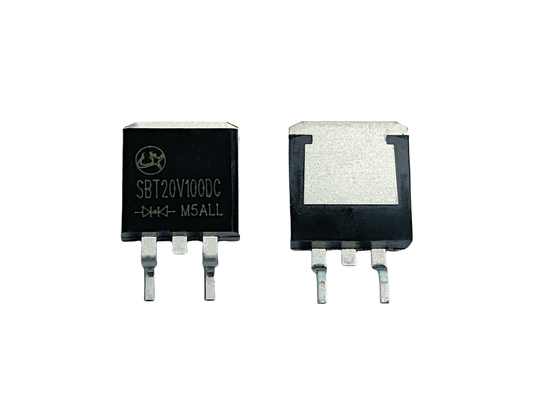 20A100V Quantidade de superfície baixa VF Schottky TO-263 SBT20V100DC Para adaptador de energia