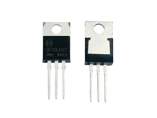 40A45V SBT40L45CT Baixa tensão para a frente TO-220AB Capacidade de alta corrente