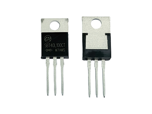40A100V SBT40L100CT Velocidade de comutação rápida Baixo VF Schottky Para alimentação