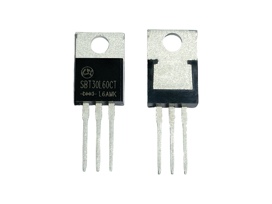 30A60V SBT30L60CT Low Voltage Forward Schottky para a indústria TO-220AB