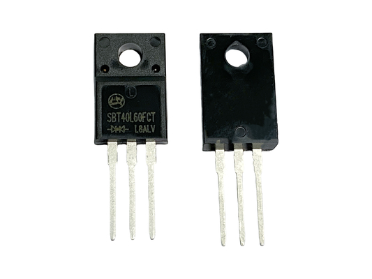 40A60V SBT40L60FCT Unidades de alimentação Low VF Schottky Diodes TO-220F