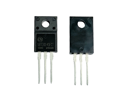 30A45V SBT30L45FCT Diodos de baixa frequência VF com velocidade de comutação rápida TO-220F