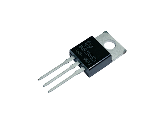 30A60V MBR3060CT Diodos Schottky de baixa frequência para eletrônica automotiva