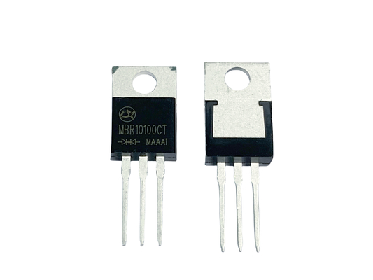 10A100V MBR10100CT Diodos de barreira Schottky para radiofrequência
