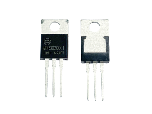 30A200V MBR30200CT Diodos de barreira Schottky com menos sensibilidade ao TO-220AB