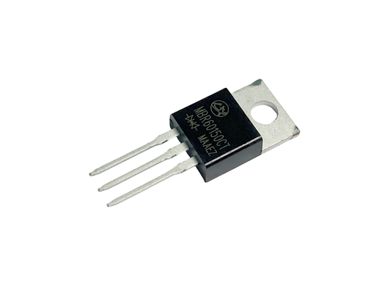 Diodos de barreira de Schottky com velocidade de comutação rápida MBR60150CT