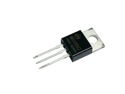 40A100V MBR40100CT Planner Schottky Barrier Diodes para Conversores DC/DC a bordo