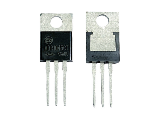 10A45V MBR1045CT Diodos de barreira Schottky de baixa tensão VF para adaptadores