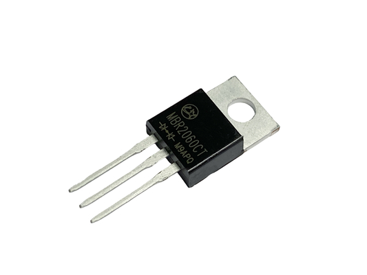 20A60V MBR2060CT Diodos de barreira Schottky com baixa tensão VF para a frente