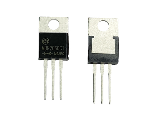 20A60V MBR2060CT Diodos de barreira Schottky com baixa tensão VF para a frente