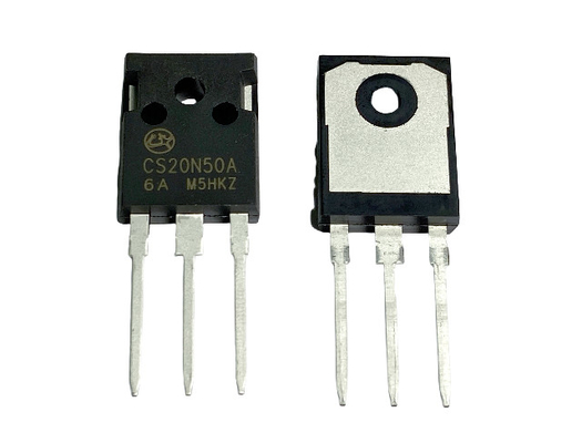 20A500V CS20N50A6 TO-247 MOSFET de alta tensão N canal para gestão de energia