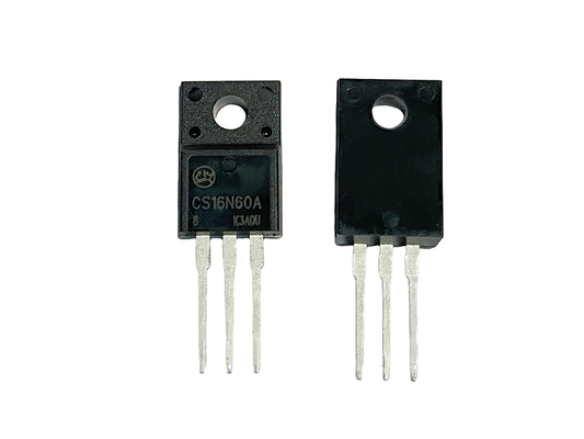 16A600V CS16N60A8 Mosfet de alta tensão para interruptor de energia Circuito de adaptador e carregador