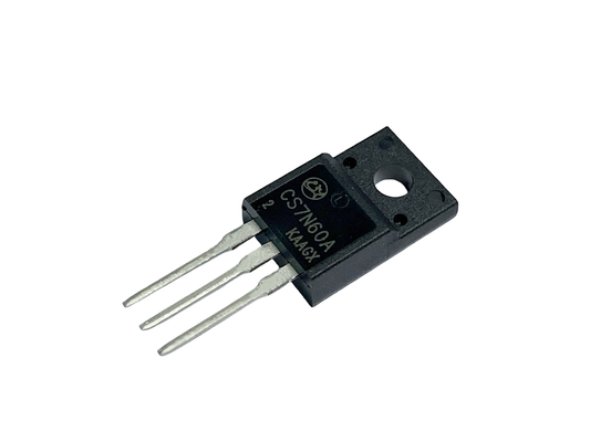 7A600V Alta tensão de ruptura Mosfet CS7N60A2 a 220F com baixo Ciss