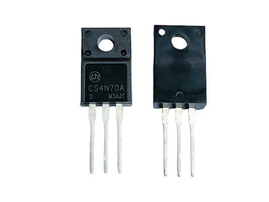 4A700V TO-220F CS4N70A2 MOSFET de alta tensão de comutação rápida para fonte de alimentação do modo de comutação