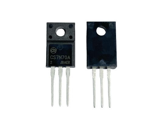 7A700V TO-220F CS7N70A2 HV MOSFET para fonte de alimentação do modo de comutação do motor