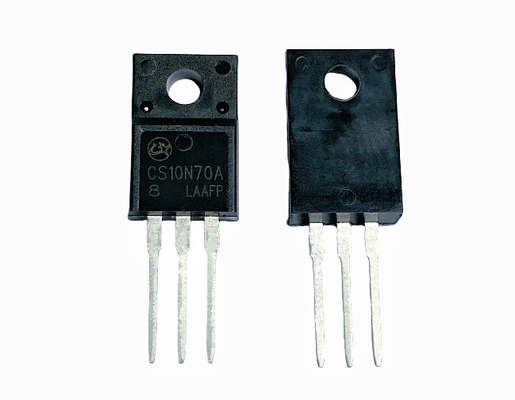 10A700V MOSFET de alta tensão CS10N70A8 TO-220F para alimentação ininterrupta