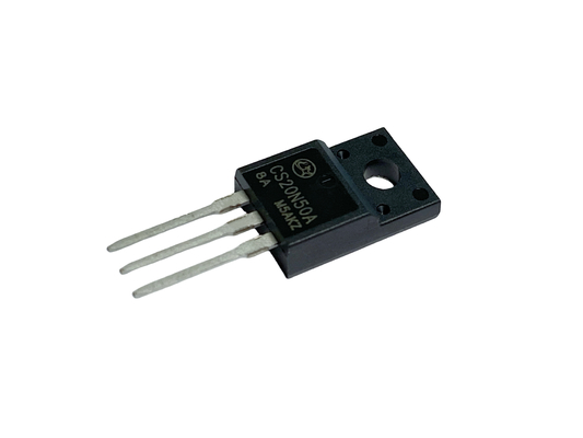 20A500V MOSFET de alta tensão tipo N CS20N50A8 TO-220F Para fontes de alimentação
