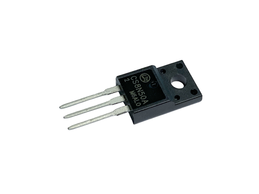 8A500V CS8N50A2 TO-220F MOSFET de alta tensão para circuito de interruptor de energia