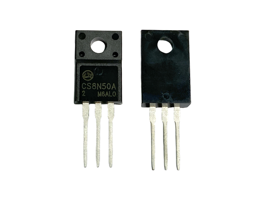 8A500V CS8N50A2 TO-220F MOSFET de alta tensão para circuito de interruptor de energia