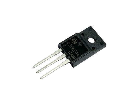 5A500V CS5N50A2 MOSFET de alta tensão 100% Avalanche Tested N Channel para aplicações de alta tensão