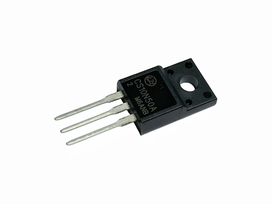 10A500V MOSFET de baixa resistência de alta tensão com maior eficiência e durabilidade para conversão de energia