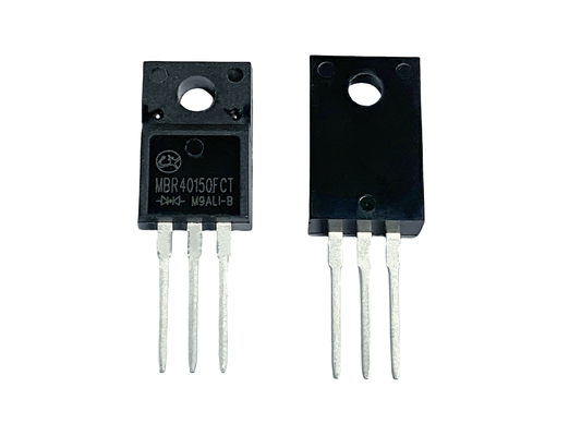 Diodos Schottky 40A150V Baixa queda de tensão para frente para desempenho ideal MBR40150FCT