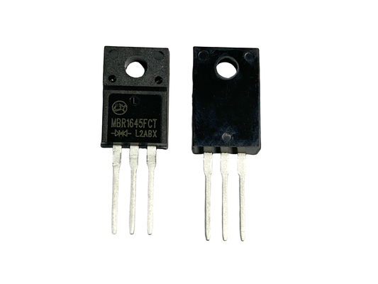 16A450V Fornecimento de energia de comutação de alta frequência Diodos de barreira Schottky para conversor de CC/DC embarcado MBR1645FCT
