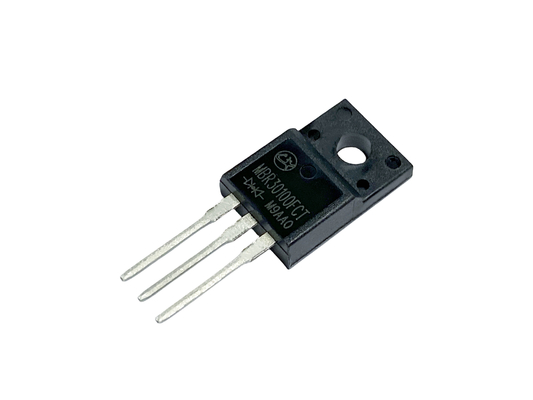30A 100V Diodos de barreira Schottky Velocidade de comutação rápida e baixo tempo de recuperação reversa MBR30100FCT