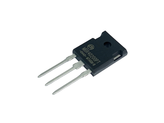 Diodos de barreira Schottky de alta corrente de 40A 200V para alimentação de modo comutado MBR40200PT
