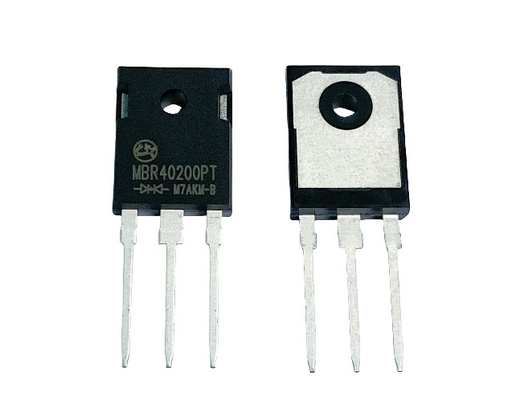 Diodos de barreira Schottky de alta corrente de 40A 200V para alimentação de modo comutado MBR40200PT
