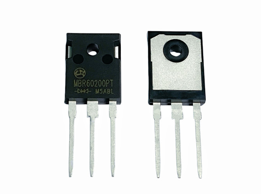 MBR60200PT Diodo de comutação rápida de baixa frequência para aplicações de velocidade
