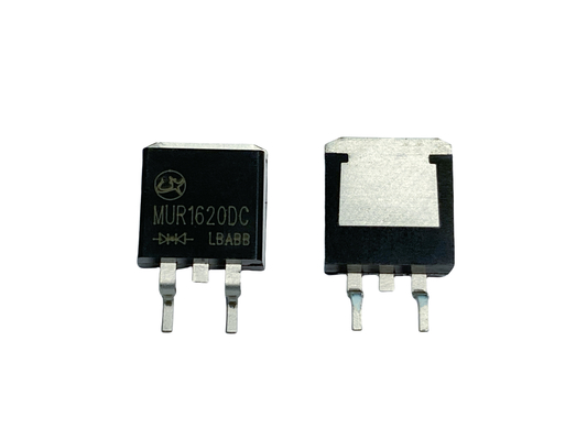 16A200V Dispositivos electrónicos Diodos de recuperação rápida para fontes de alimentação MUR1620DC