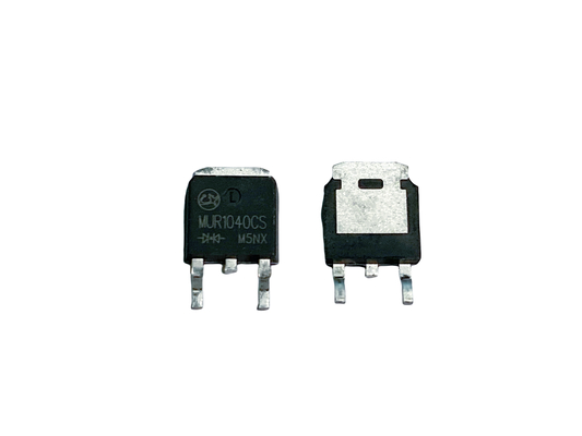 Diodos de recuperação ultra-rápidos de 10A400V para circuitos de frequência de baixa tensão para a frente MUR1040CS