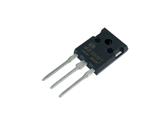 30A600V Diodos de recuperação rápida Perdas Diodo com alta luz Compatível com a RoHS FRD MUR3060PT