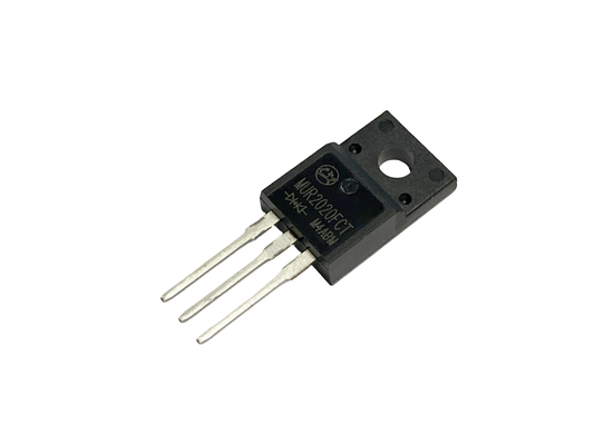 Diodos de recuperação rápida de 20A200V para sistemas de armazenamento de dados TO-220F MUR2020FCT