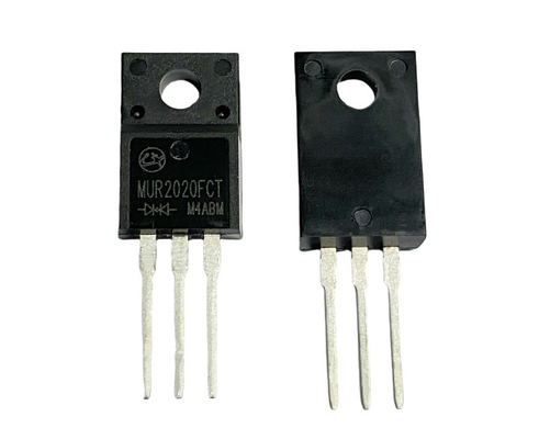 Diodos de recuperação rápida de 20A200V para sistemas de armazenamento de dados TO-220F MUR2020FCT