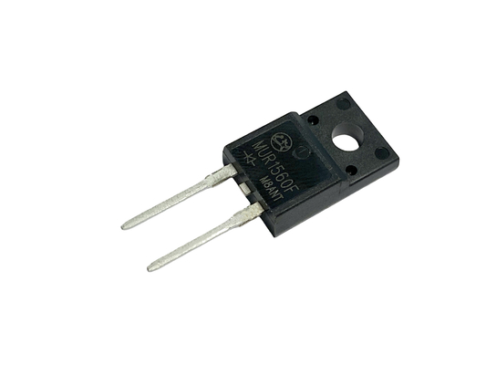 Diodos de recuperação rápida e duráveis com tempo de recuperação ultra-tempo TO-220FAC MUR1560F