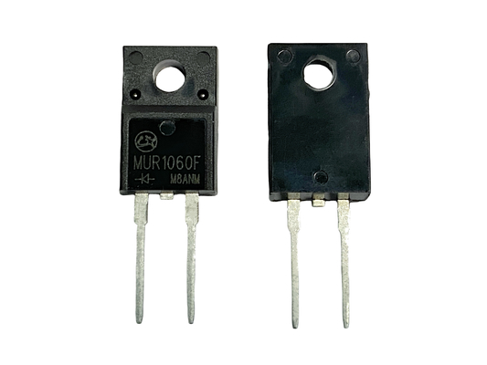 TO-220FAC Rectificadores de recuperação ultra-rápidos para inversores de alta frequência MUR1060F