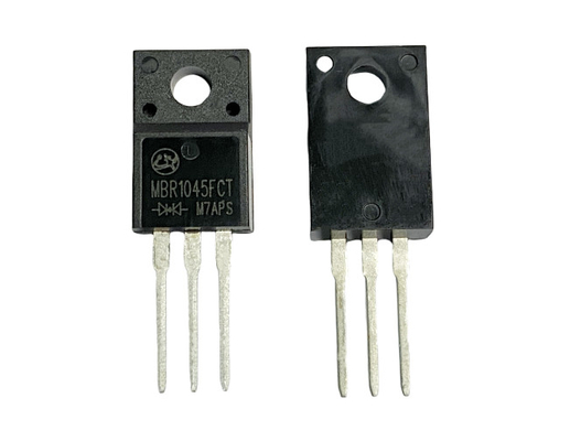 Renomados diodos de barreira de Schottky da Lingxun Low VF MBR1045FCT para fornecimento de energia econômico