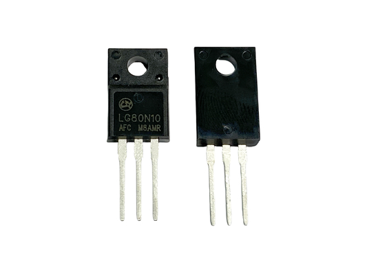 LG80N10AF 100V TO-220F MOSFET de baixa tensão para proteção de bateria