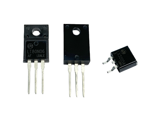 Mosfet de baixa tensão com baixo RDS no silício
